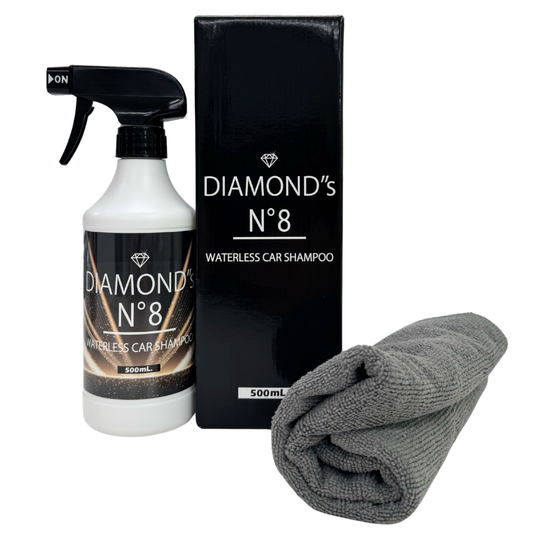 水のいらないカーシャンプー　DIAMONDS No.8
