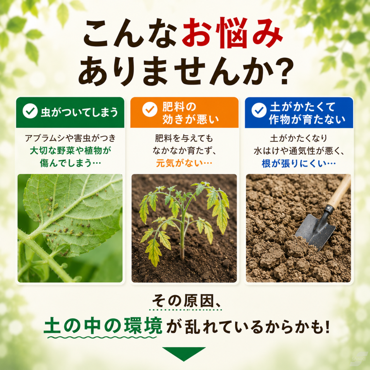 【有機栽培農家ご用達】 ニームの肥料　※計量スプーン付き