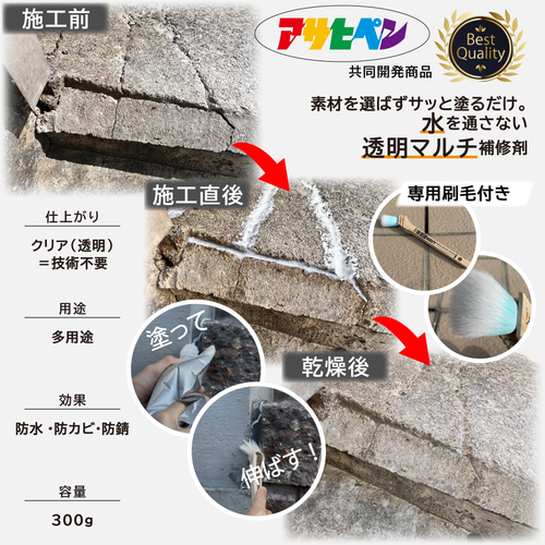 【アサヒペン共同開発】オールインワンマルチ補修剤