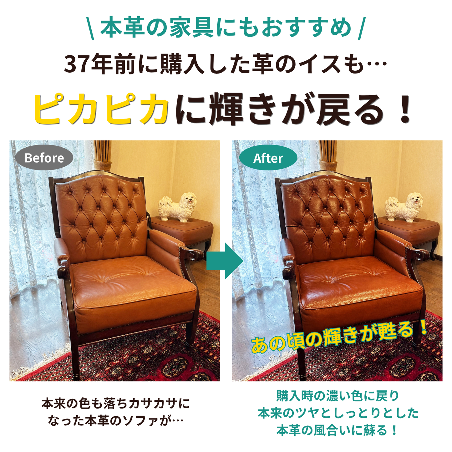 【輝きが戻る】革用クレンジングバーム ハイブライト