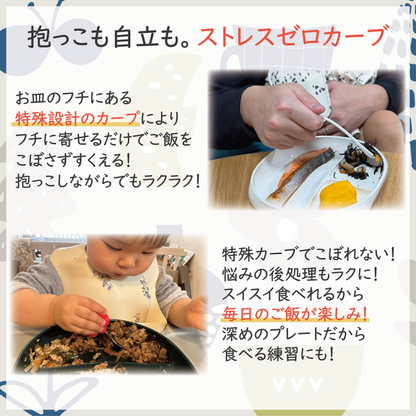 【現役管理栄養士監修】ベビー食器　仕切りプレート